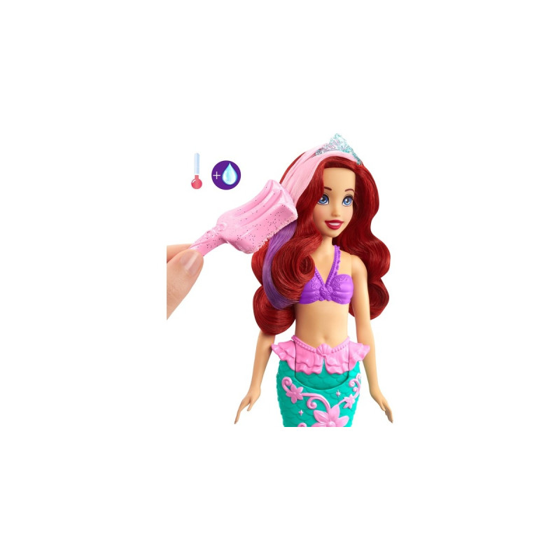 Mattel Disney Prinzessin Hair Feature - Ariel, Spielfigur