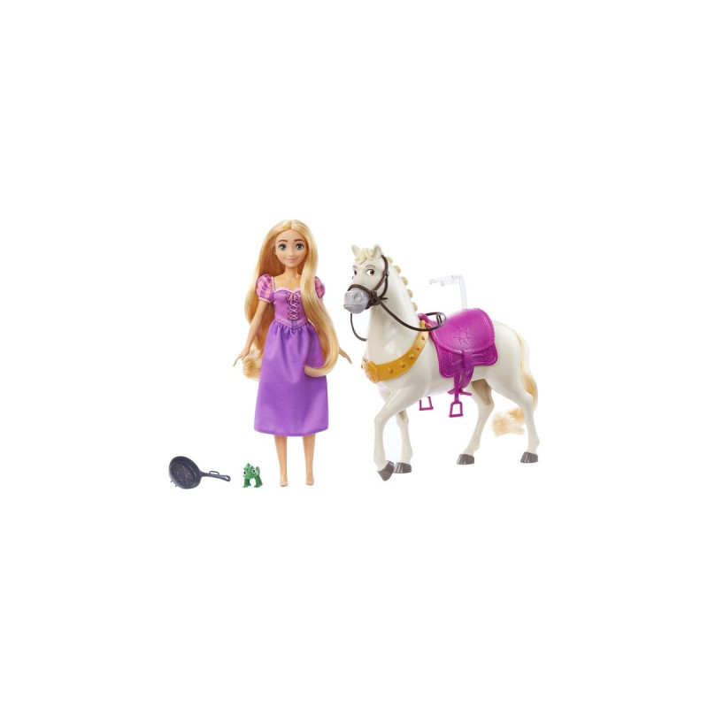 Mattel Disney Prinzessin Rapunzel & Maximus, Spielfigur