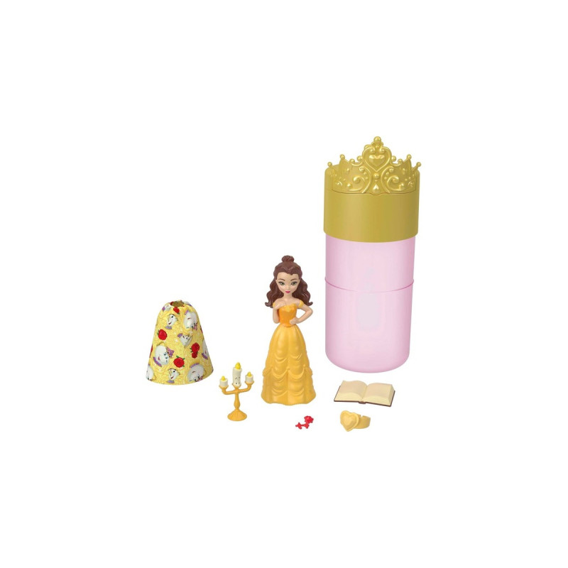 Mattel Disney Prinzessin Small Dolls Royal Color Reveal Sortiment Welle 1, Spielfigur(sortierter Artikel)