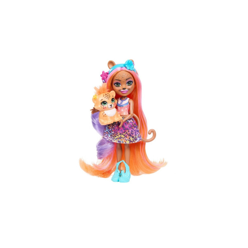 Mattel Enchantimals Cheetah Deluxe, Puppe