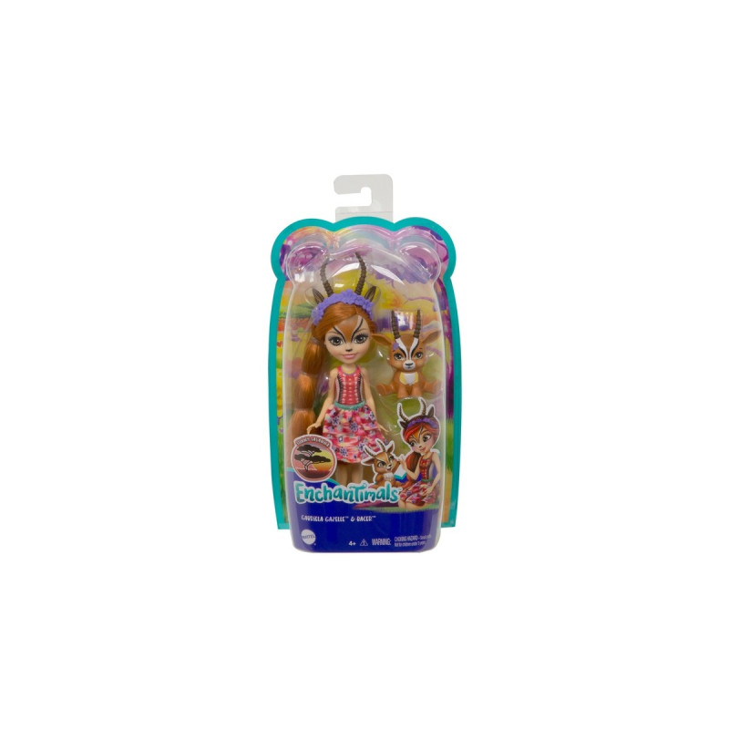 Mattel Enchantimals Gabriela Gazelle, Puppe