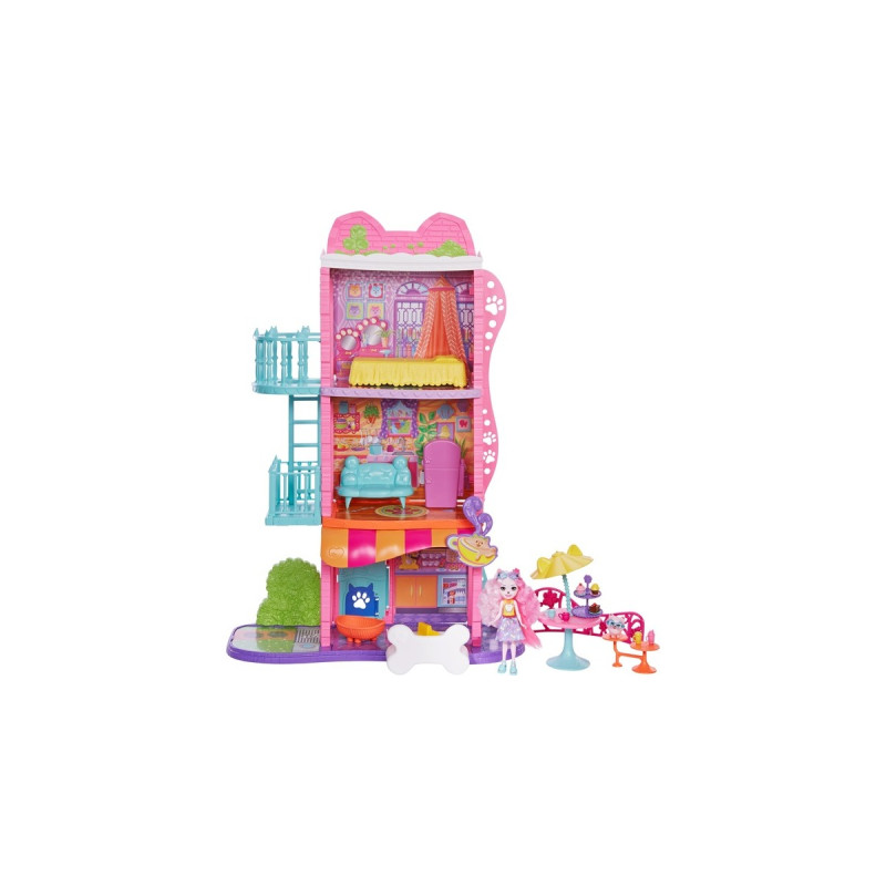 Mattel Enchantimals Stadthaus & Café Spielset, Spielgebäude