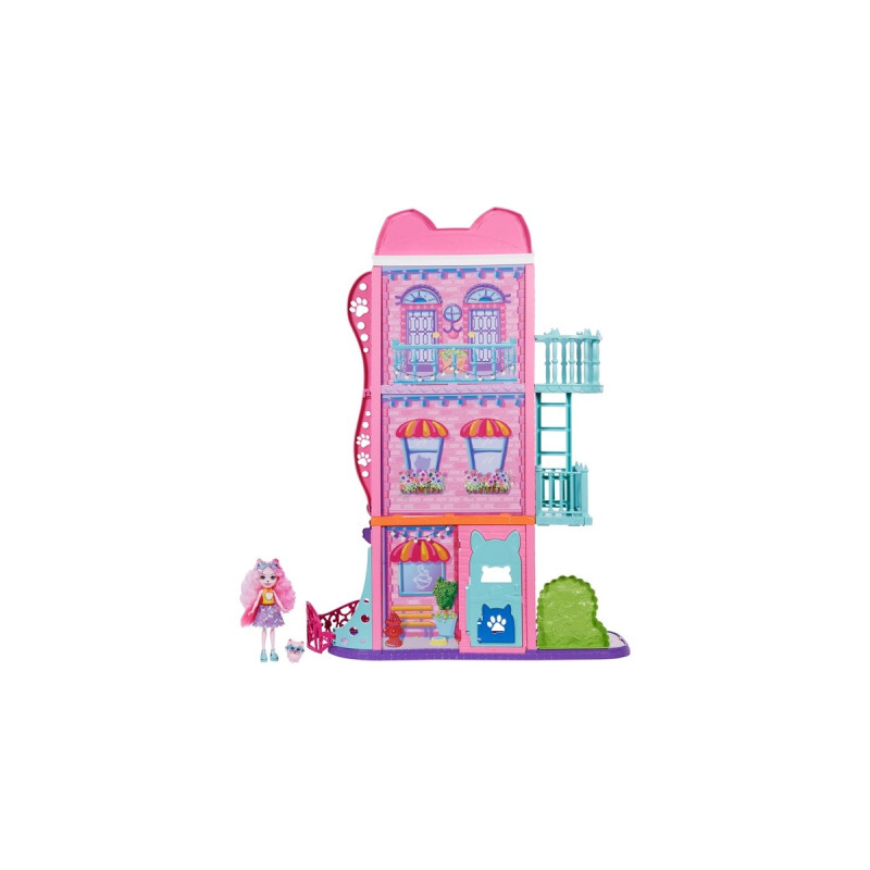 Mattel Enchantimals Stadthaus & Café Spielset, Spielgebäude