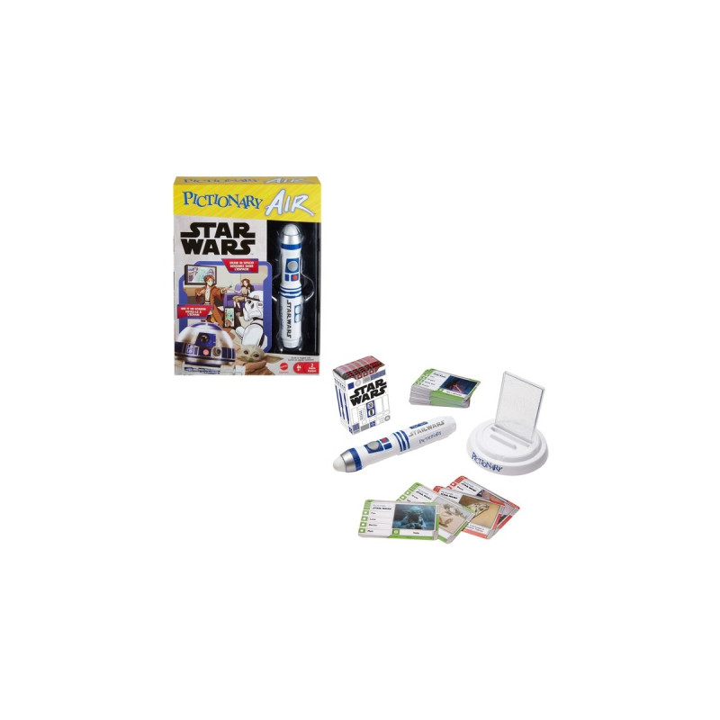 Mattel Games Pictionary Air Star Wars, Geschicklichkeitsspiel