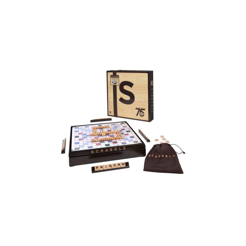 Mattel Games Scrabble 75th Anniversary, Brettspiel