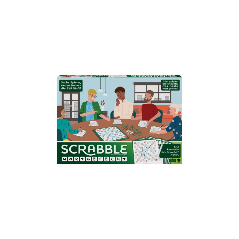 Mattel Games Scrabble Wortgefecht, Brettspiel