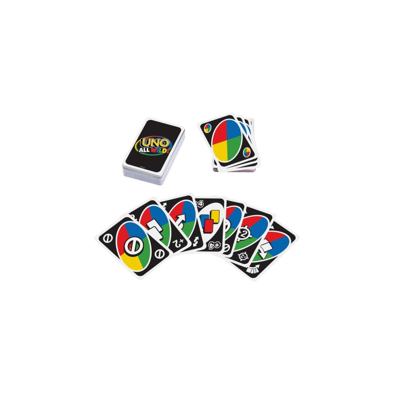 Mattel Games UNO All Wild, Kartenspiel