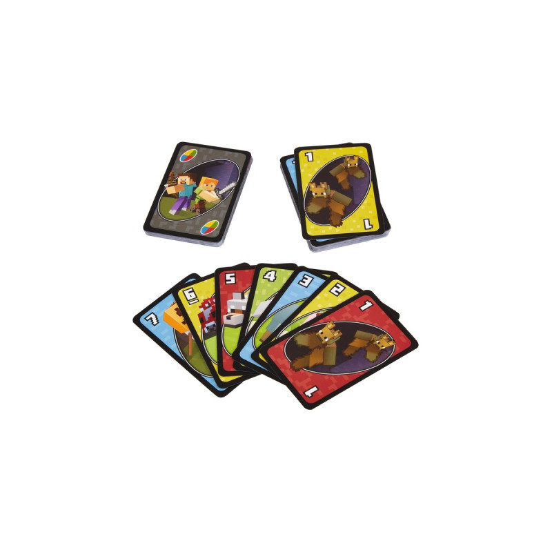 Mattel Games UNO Minecraft, Kartenspiel