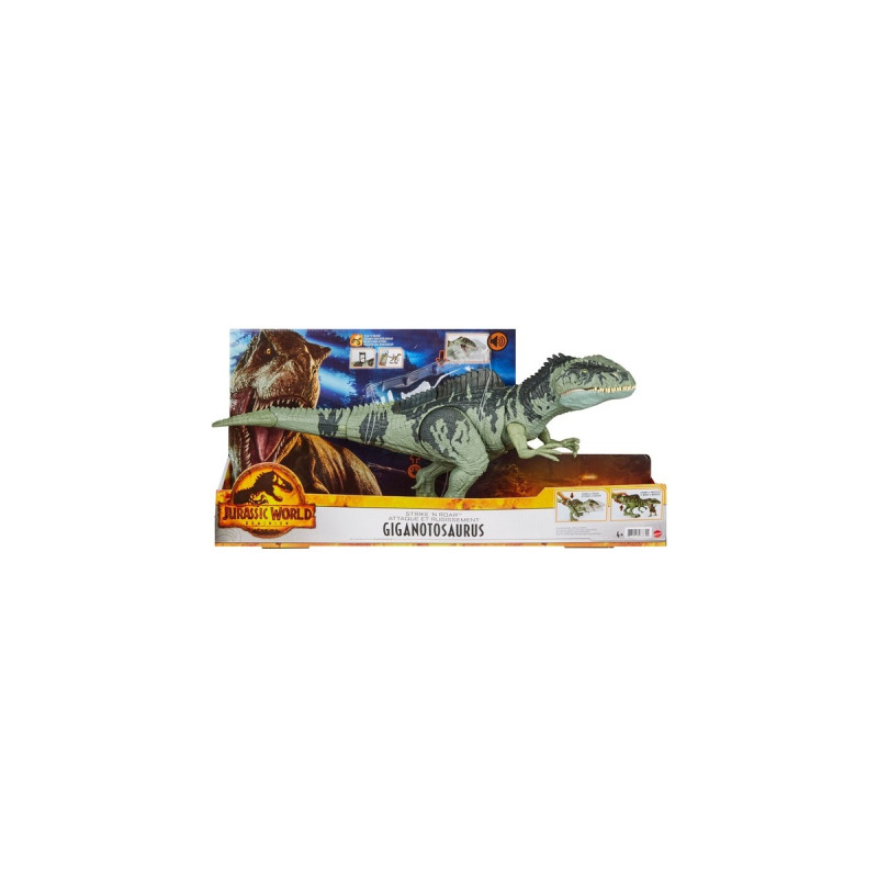 Mattel Jurassic World Strike N' Roar Giganotosaurus, Spielfigur