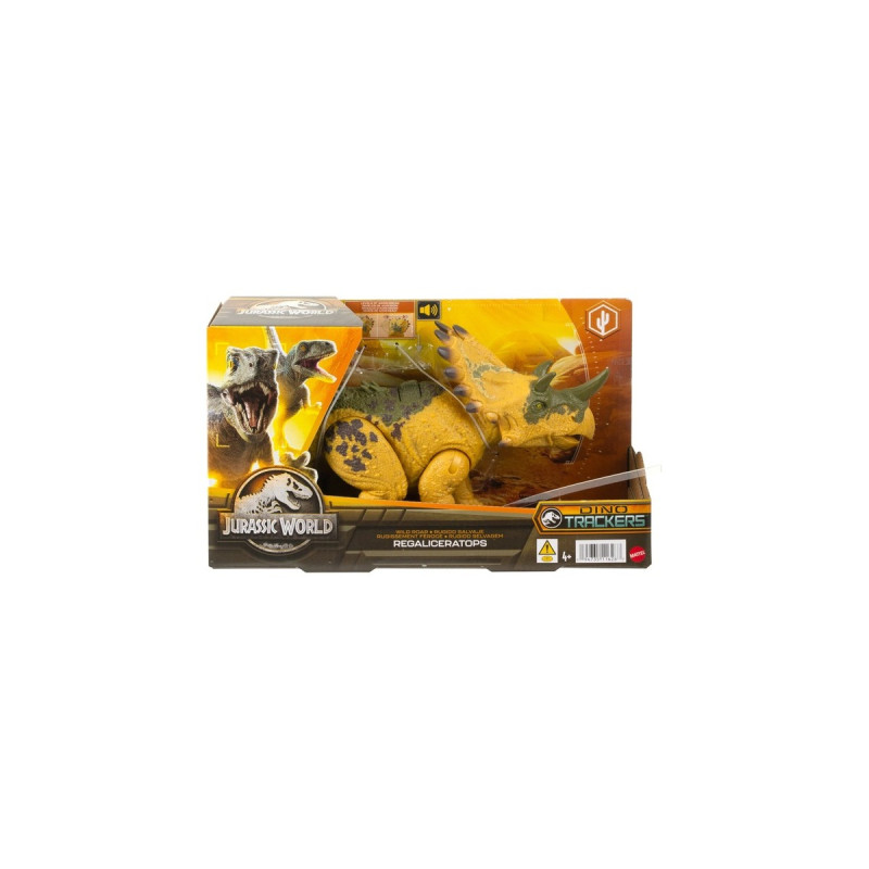 Mattel Jurassic World Wild Roar Regaliceratops, Spielfigur