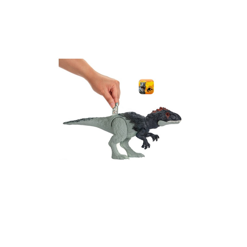 Mattel Jurassic World Wild Roar - Eocarcharia, Spielfigur