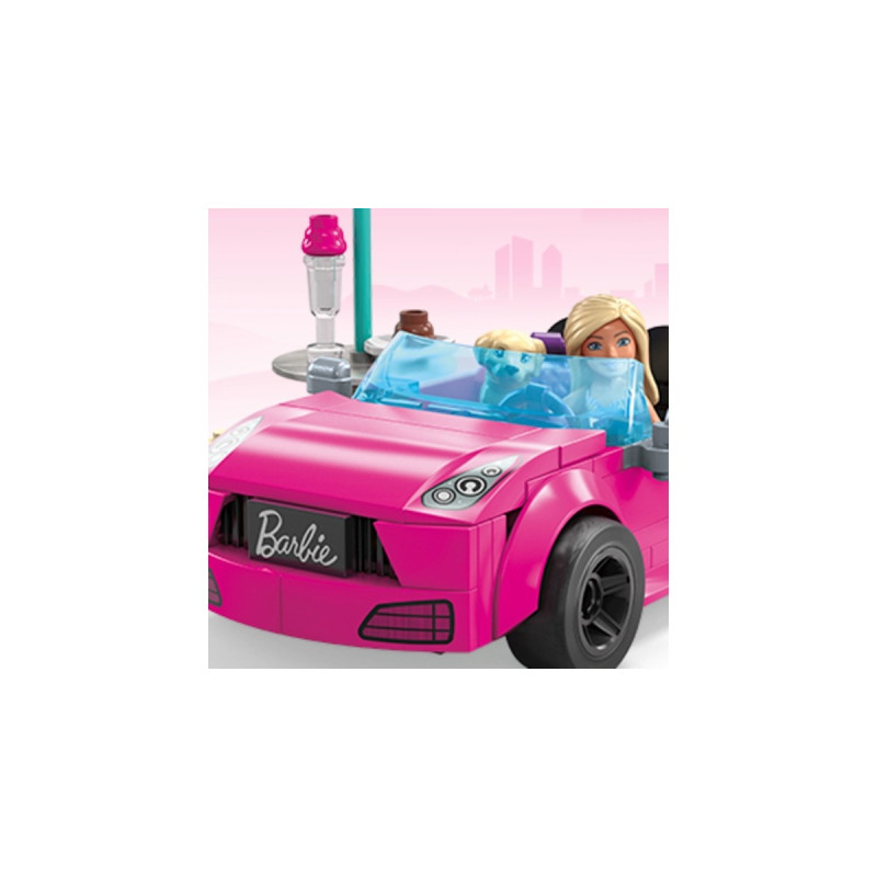 Mattel MEGA Barbie Cabrio & Eisstand, Konstruktionsspielzeug