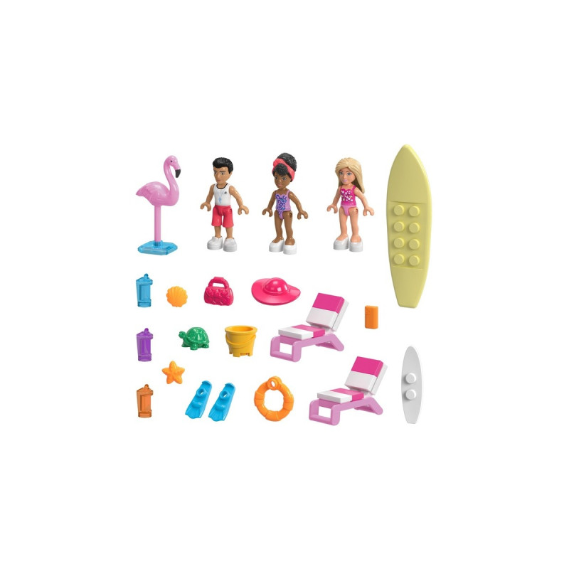 Mattel MEGA Barbie Traum-Boot, Konstruktionsspielzeug