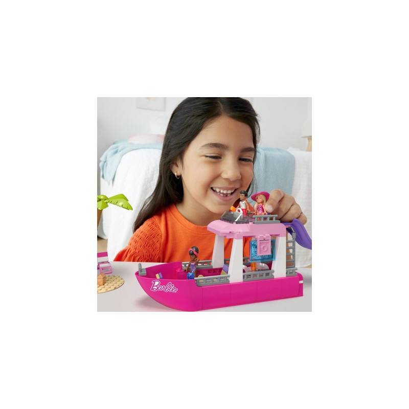 Mattel MEGA Barbie Traum-Boot, Konstruktionsspielzeug
