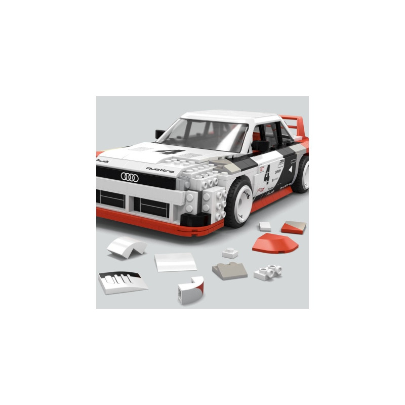 Mattel MEGA Hot Wheels Collector Audi 90 Quattro IMSA GTO, Konstruktionsspielzeug(Maßstab 1:24)