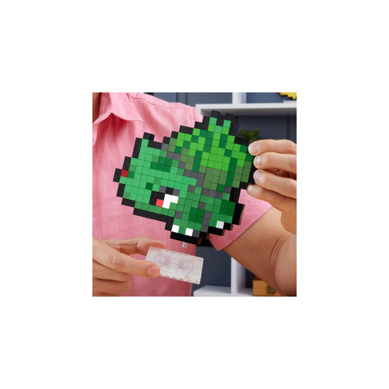 Mattel MEGA Pokémon Bisasam Pixel Art, Konstruktionsspielzeug