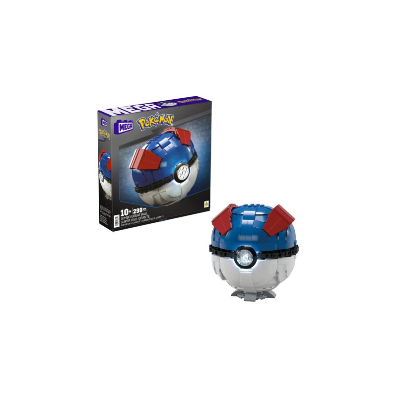 Mattel MEGA Pokémon Jumbo Superball, Konstruktionsspielzeug