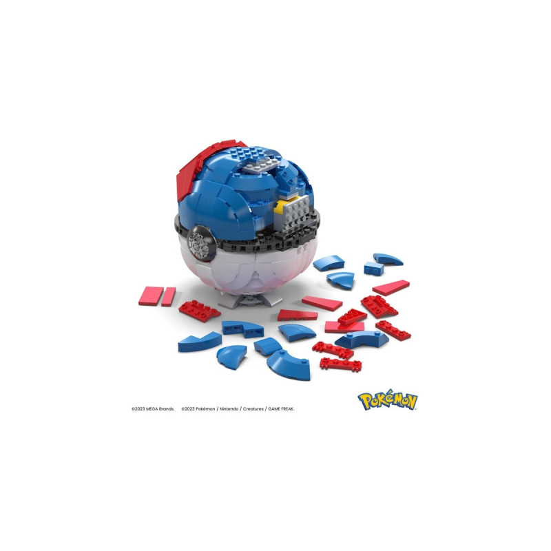Mattel MEGA Pokémon Jumbo Superball, Konstruktionsspielzeug