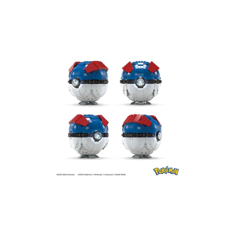 Mattel MEGA Pokémon Jumbo Superball, Konstruktionsspielzeug
