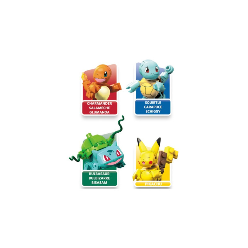Mattel MEGA Pokémon Kanto Partners, Konstruktionsspielzeug