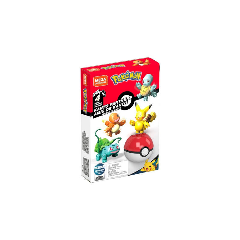 Mattel MEGA Pokémon Kanto Partners, Konstruktionsspielzeug