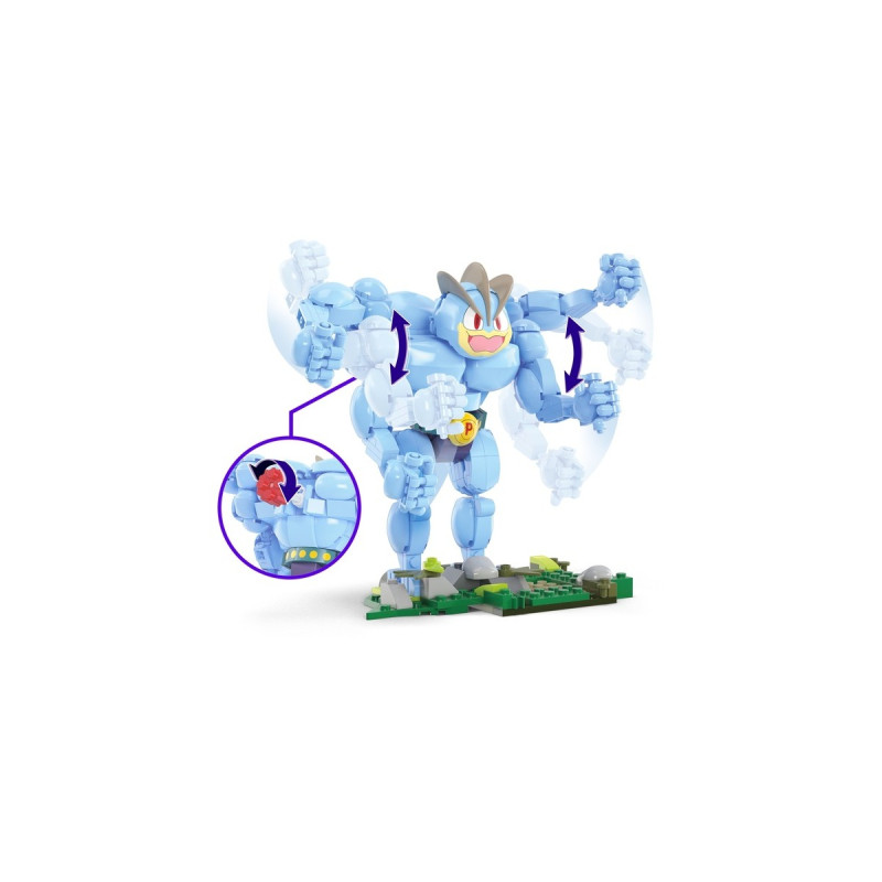 Mattel MEGA Pokémon Machomei, Konstruktionsspielzeug