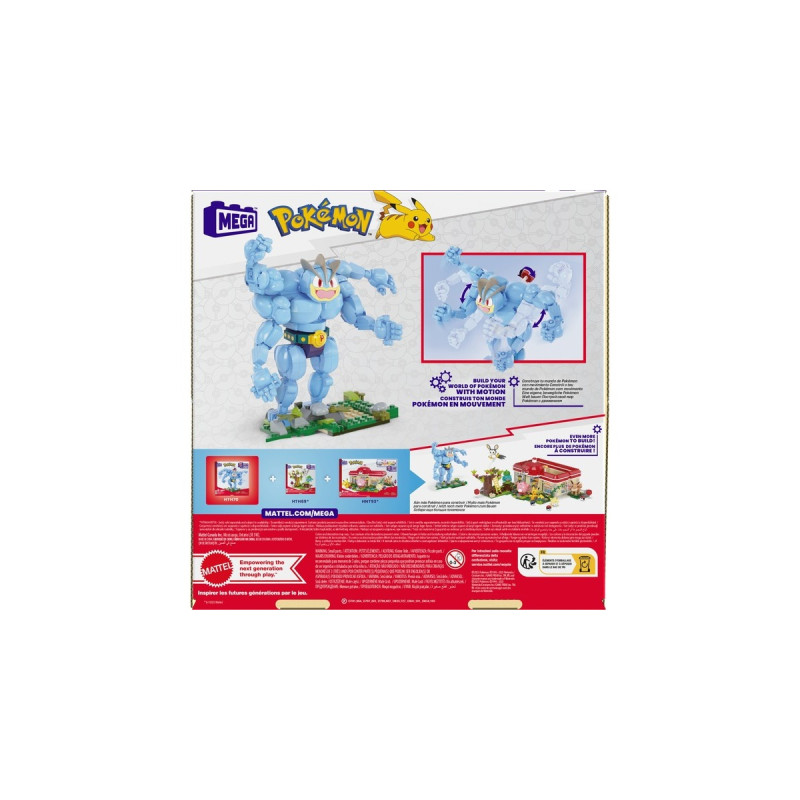Mattel MEGA Pokémon Machomei, Konstruktionsspielzeug