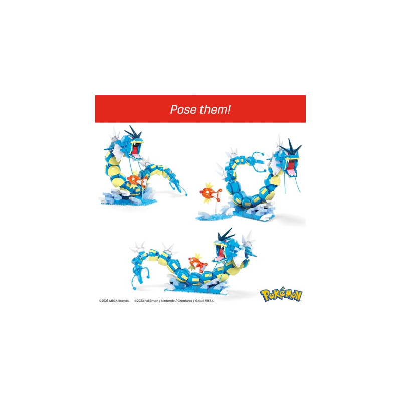 Mattel MEGA Pokémon Magikarp Evolution Set, Konstruktionsspielzeug