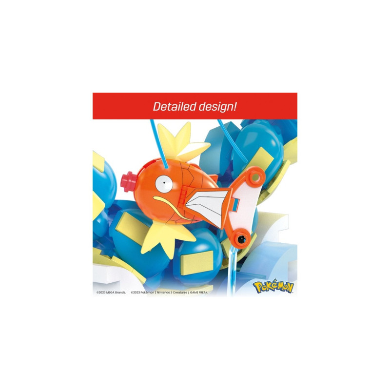 Mattel MEGA Pokémon Magikarp Evolution Set, Konstruktionsspielzeug