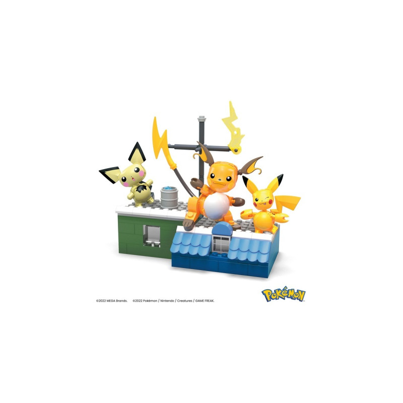 Mattel MEGA Pokémon Pikachu Evolution Set, Konstruktionsspielzeug