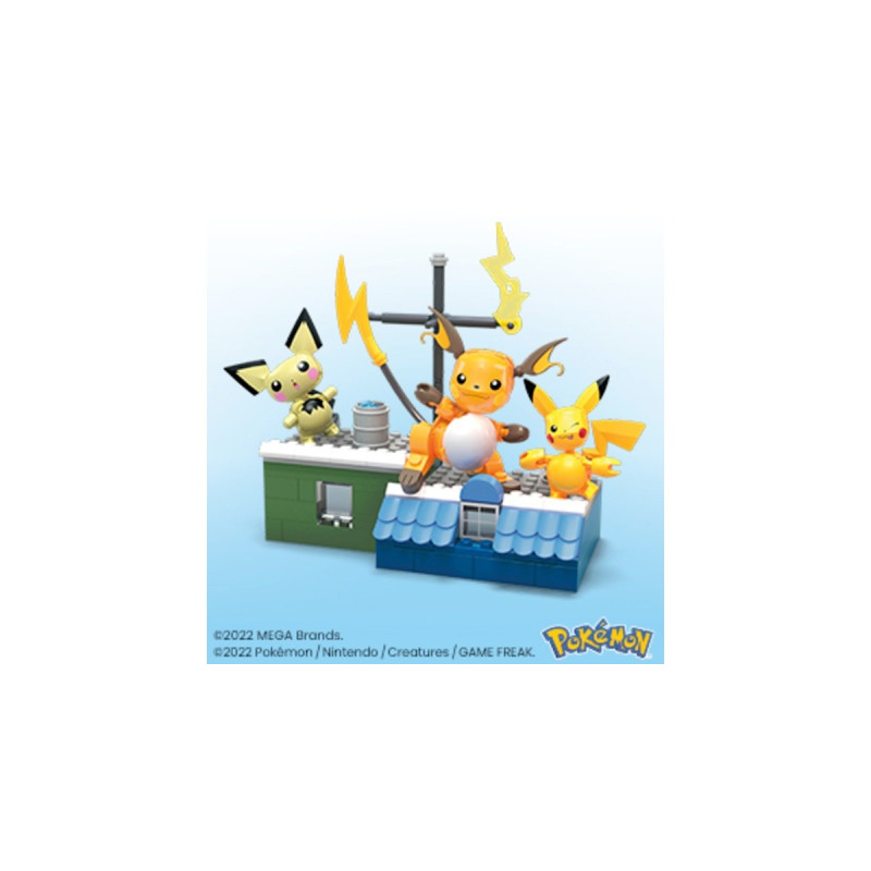 Mattel MEGA Pokémon Pikachu Evolution Set, Konstruktionsspielzeug