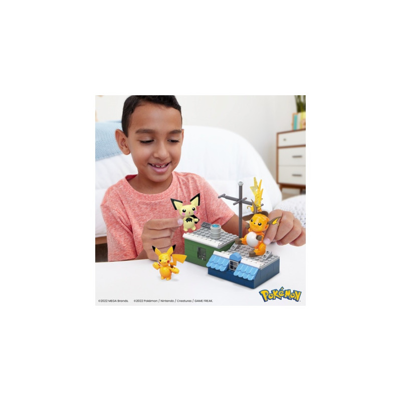 Mattel MEGA Pokémon Pikachu Evolution Set, Konstruktionsspielzeug