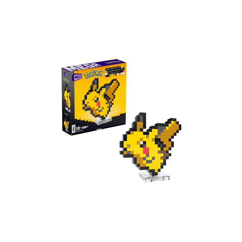 Mattel MEGA Pokémon Pikachu Pixel Art, Konstruktionsspielzeug