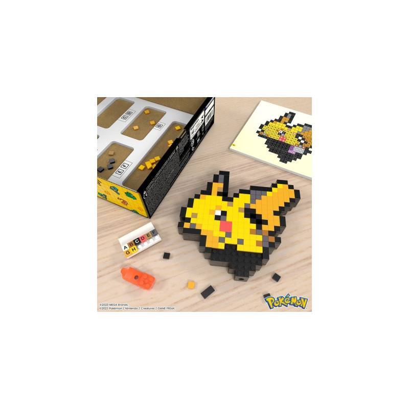 Mattel MEGA Pokémon Pikachu Pixel Art, Konstruktionsspielzeug