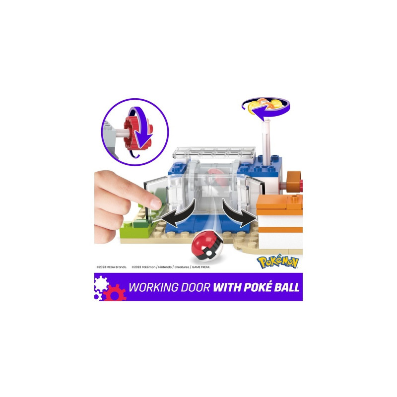 Mattel MEGA Pokémon Waldspaß Poké-Center, Konstruktionsspielzeug
