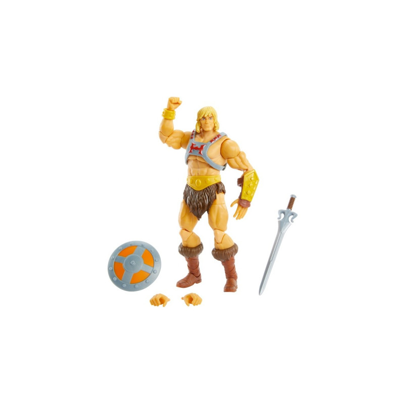 Mattel Masters of the Universe Masterverse He-Man 18cm große Actionfigur für alle MOTU Sammler, Spielfigur
