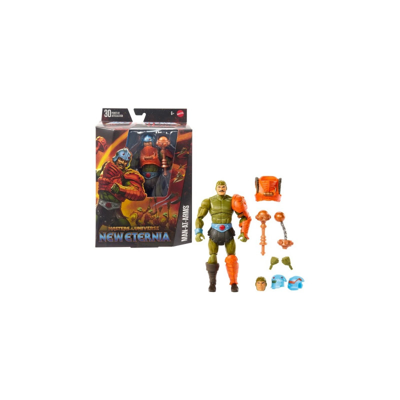 Mattel Masters of the Universe Masterverse Man-At-Arms, Spielfigur(17,8 cm)