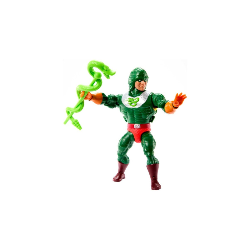 Mattel Masters of the Universe Origins Actionfigur Deluxe King Hiss, Spielfigur(14 cm)