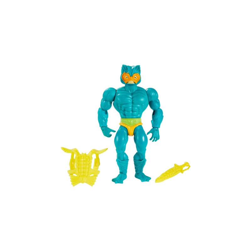 Mattel Masters of the Universe Origins Actionfigur Mer Man, Spielfigur(14 cm)