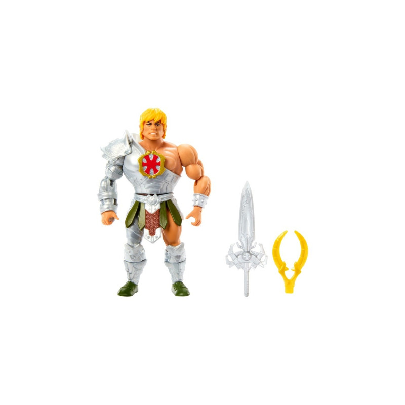 Mattel Masters of the Universe Origins Actionfigur Snake Armor He-Man, Spielfigur(14 cm)