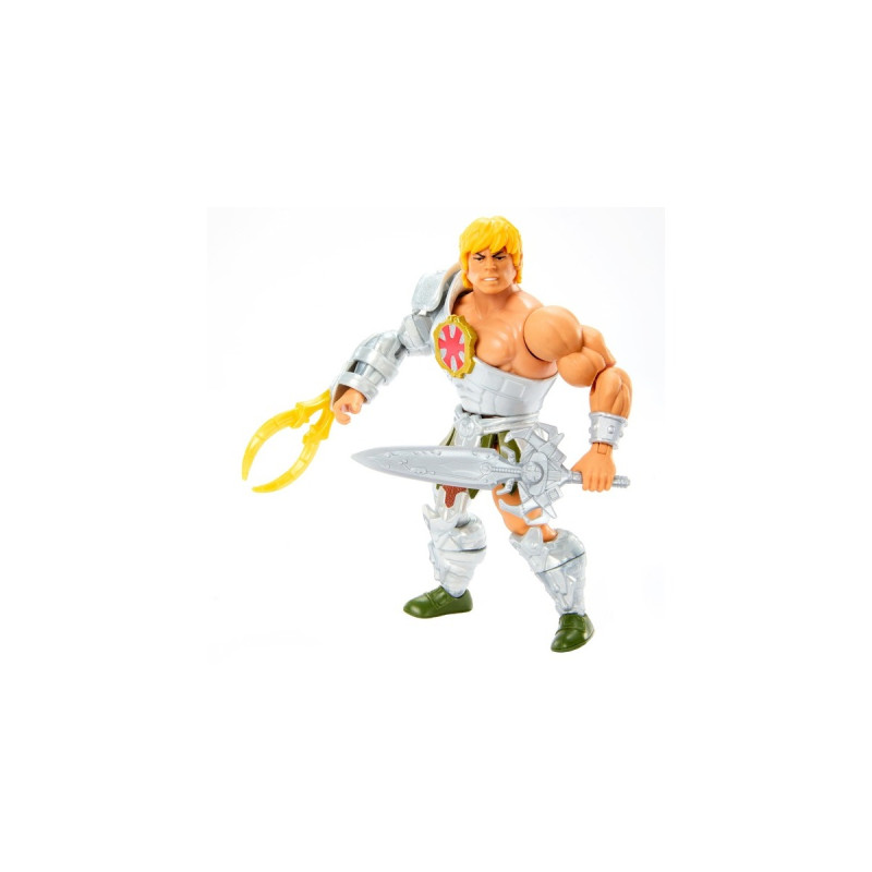 Mattel Masters of the Universe Origins Actionfigur Snake Armor He-Man, Spielfigur(14 cm)