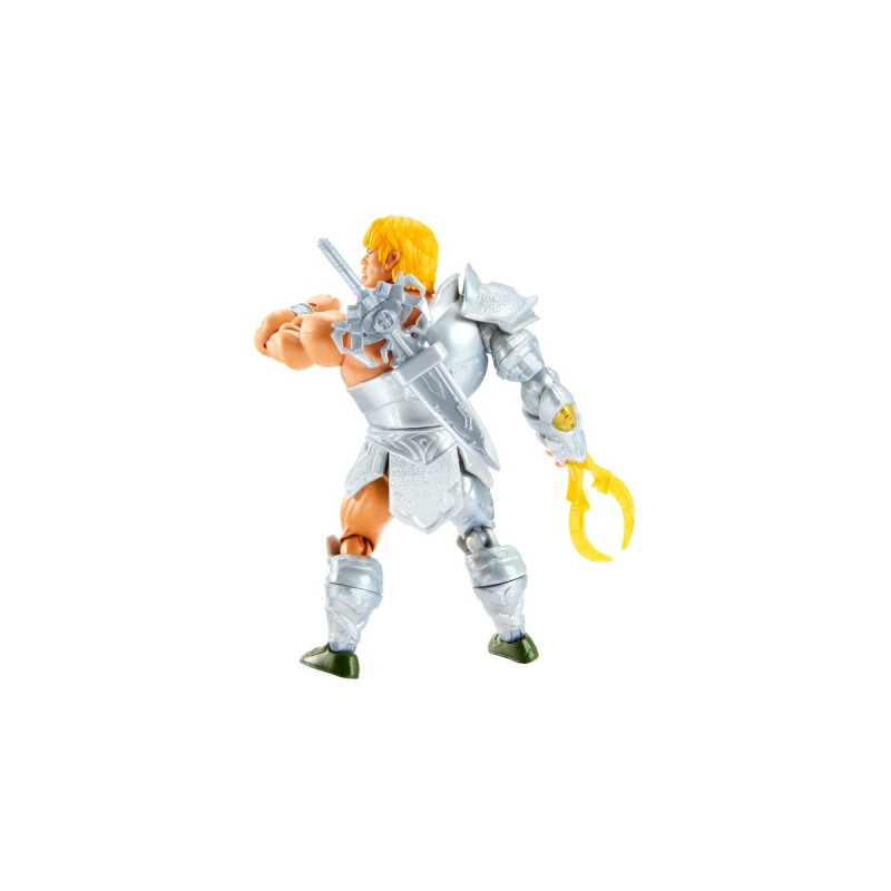 Mattel Masters of the Universe Origins Actionfigur Snake Armor He-Man, Spielfigur(14 cm)