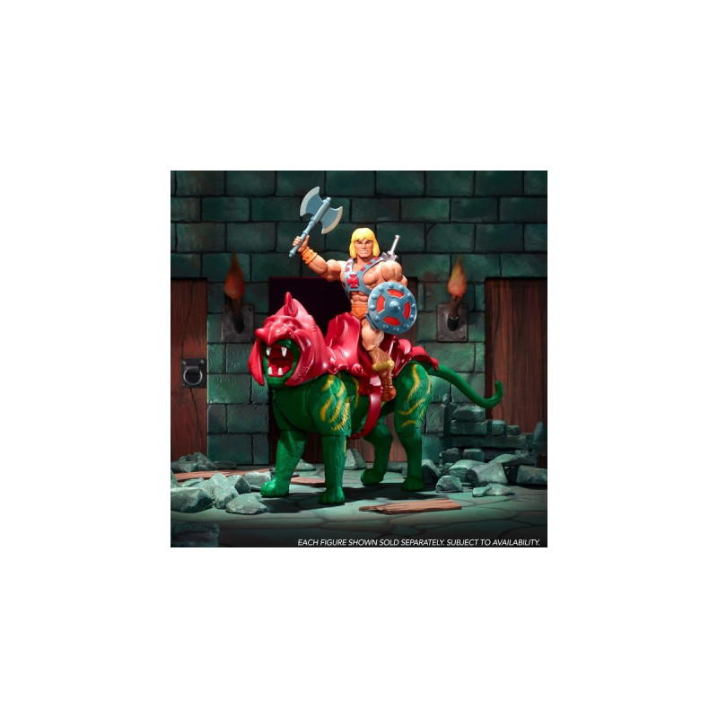 Mattel Masters of the Universe Origins Battle Cat Actionfigur, Spielfigur