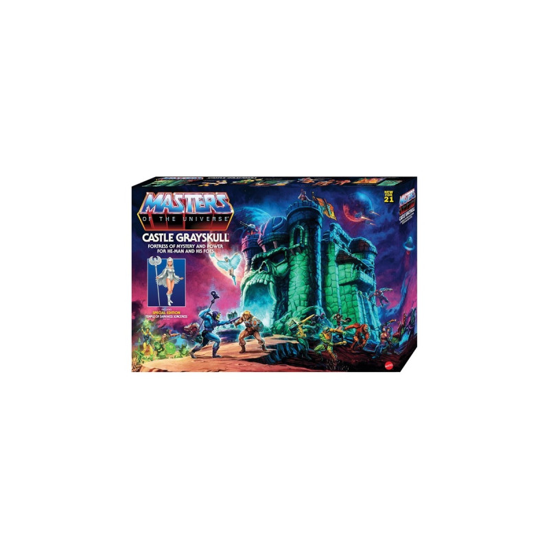Mattel Masters of the Universe Origins Castle Grayskull Spielset, Spielgebäude