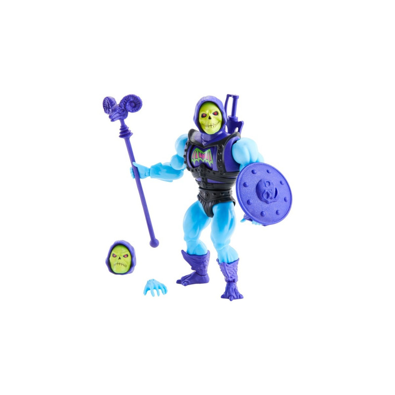 Mattel Masters of the Universe Origins Deluxe Actionfigur (14 cm) Skeletor, Spielfigur
