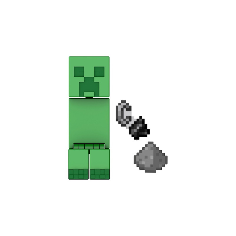 Mattel Minecraft 8 cm Figur Creeper, Spielfigur