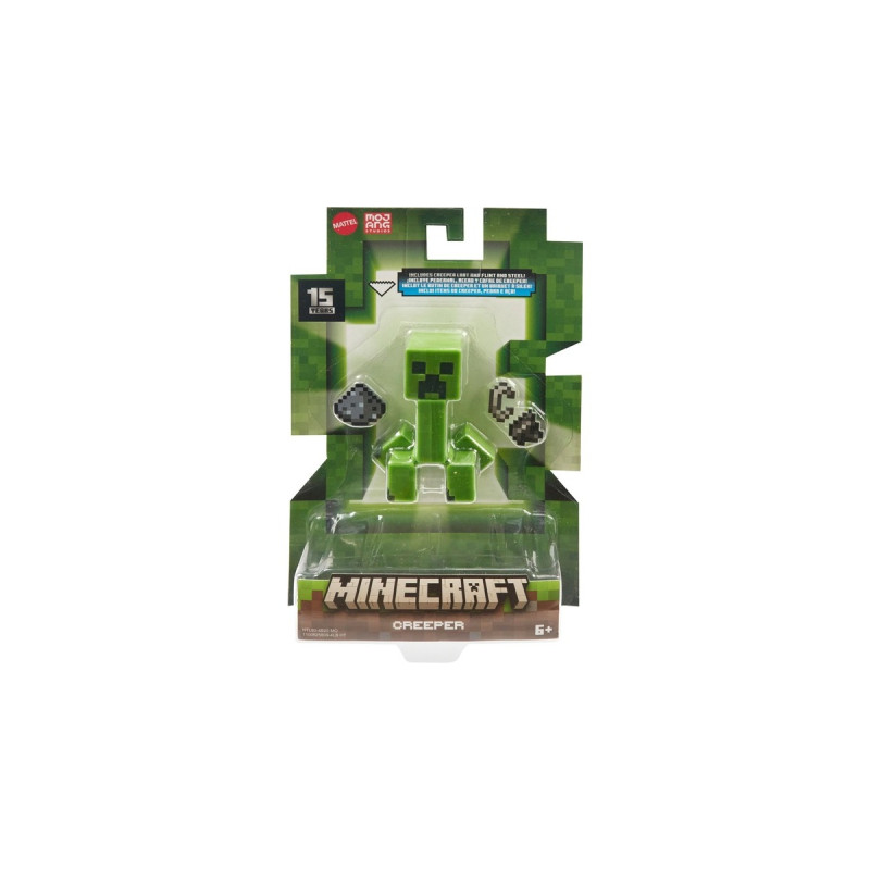 Mattel Minecraft 8 cm Figur Creeper, Spielfigur