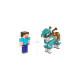 Mattel Minecraft Armored Horse and Steve, Spielfigur