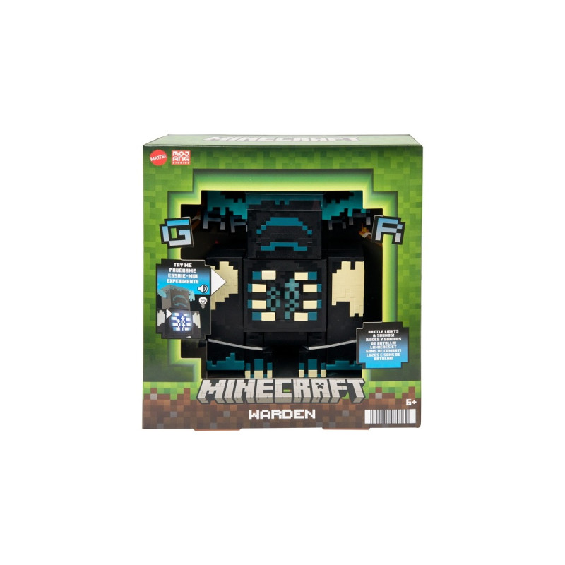 Mattel Minecraft The Warden, Spielfigur