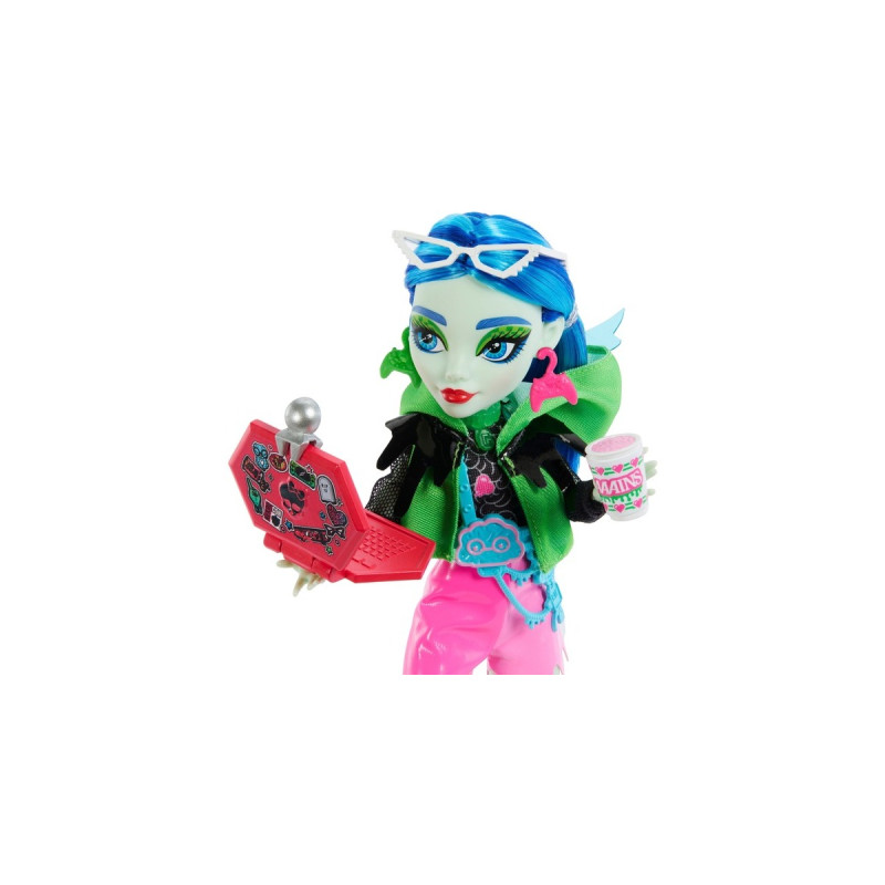 Mattel Monster High Skulltimates Secrets Serie 3 - Ghoulia, Puppe